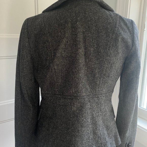 JCrew Wool Herringbone Blazer Size 2 Women's - Picture 2 of 5